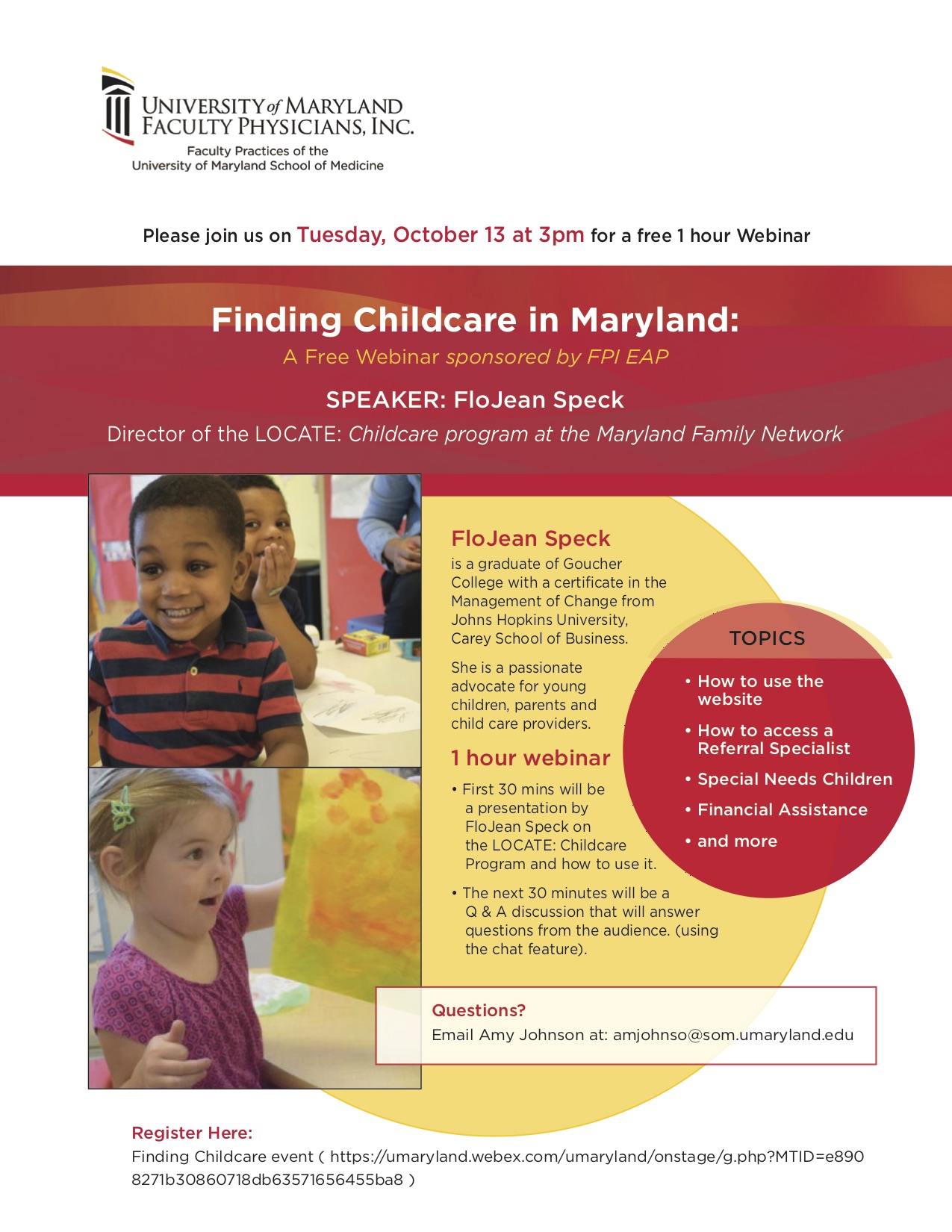 Finding Childcare in Maryland